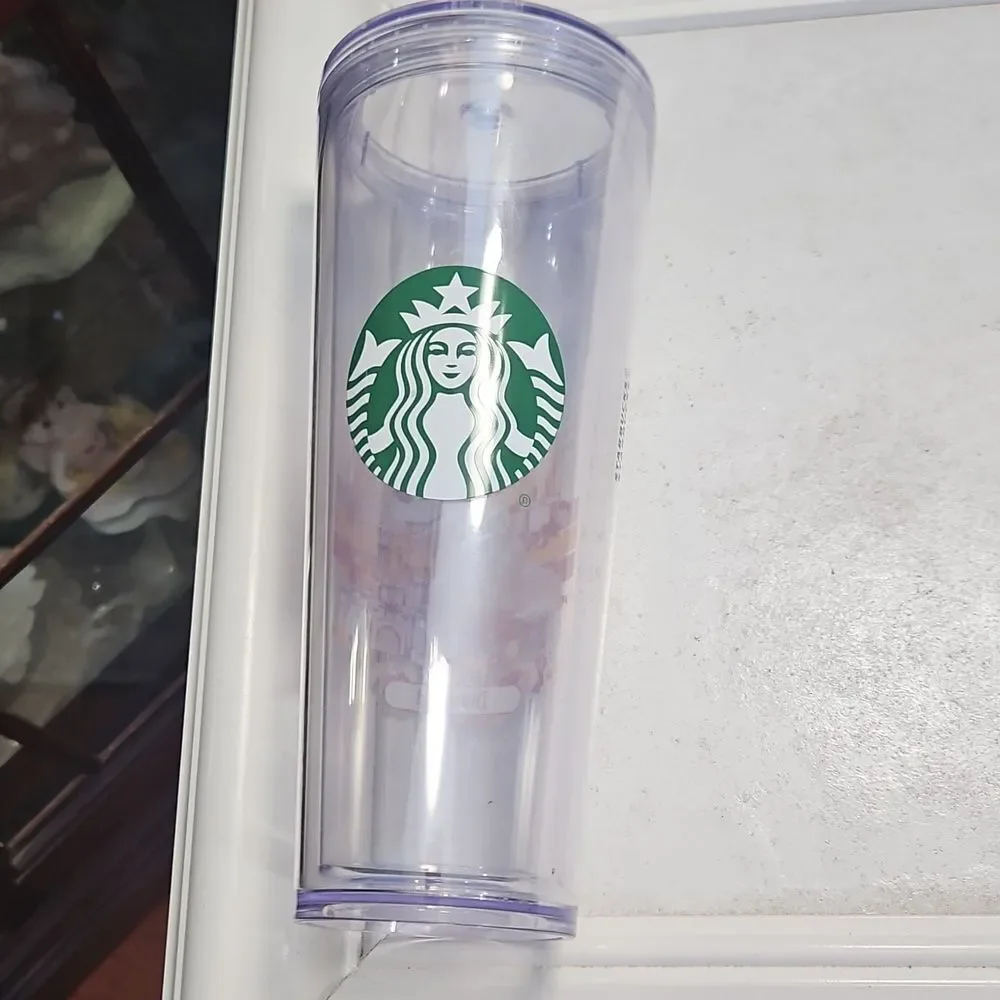 Starbucks 2020 Disneyland Venti Clear 24 Oz. Tumbler